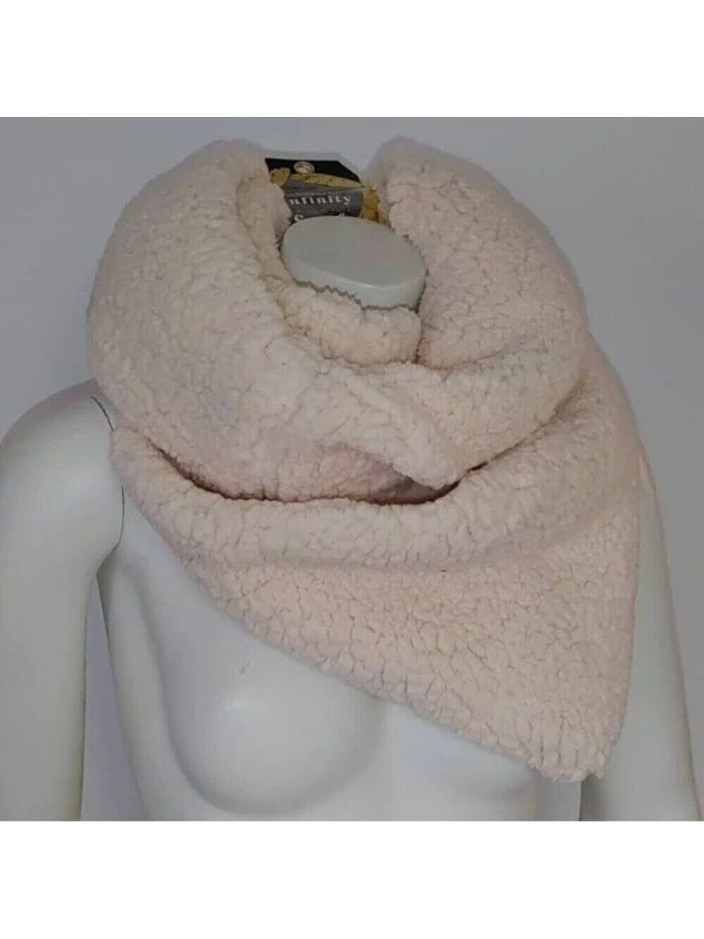 Blue Star Sherpa Infinity Scarf